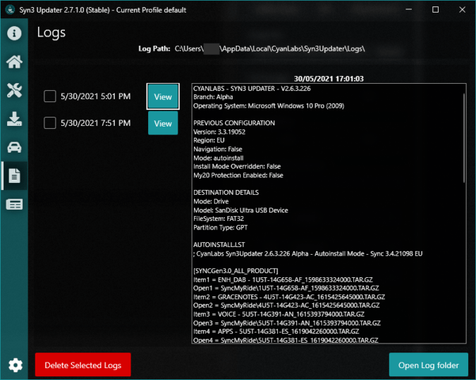 Syn3 Updater - CyanLabs
