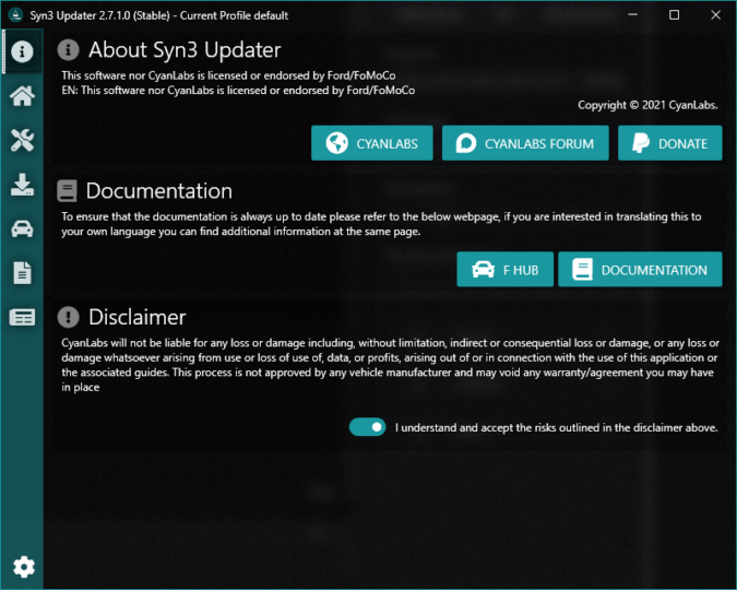 Syn3 Updater - CyanLabs