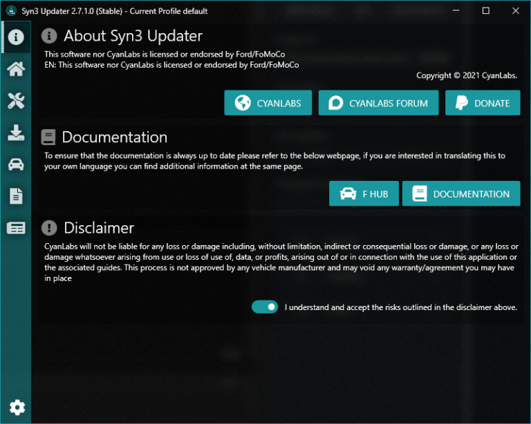 Syn3 Updater - CyanLabs