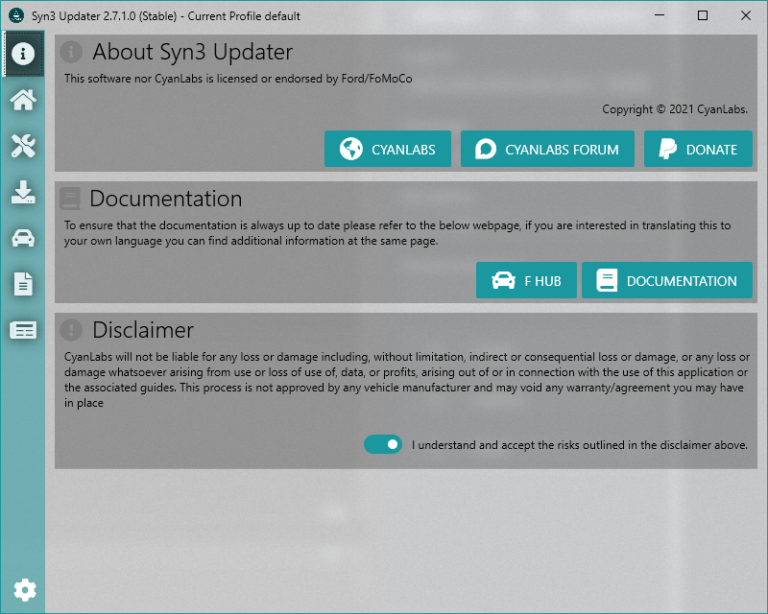Syn3 Updater - CyanLabs